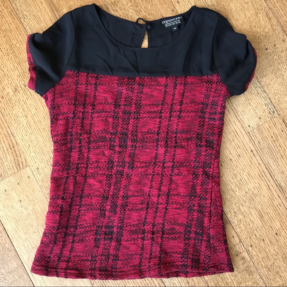Papermoon Size XS Top Perfect Cond W Tiny Flaw